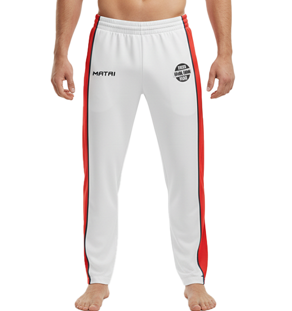 Pro Track Pants WHITE FRONT
