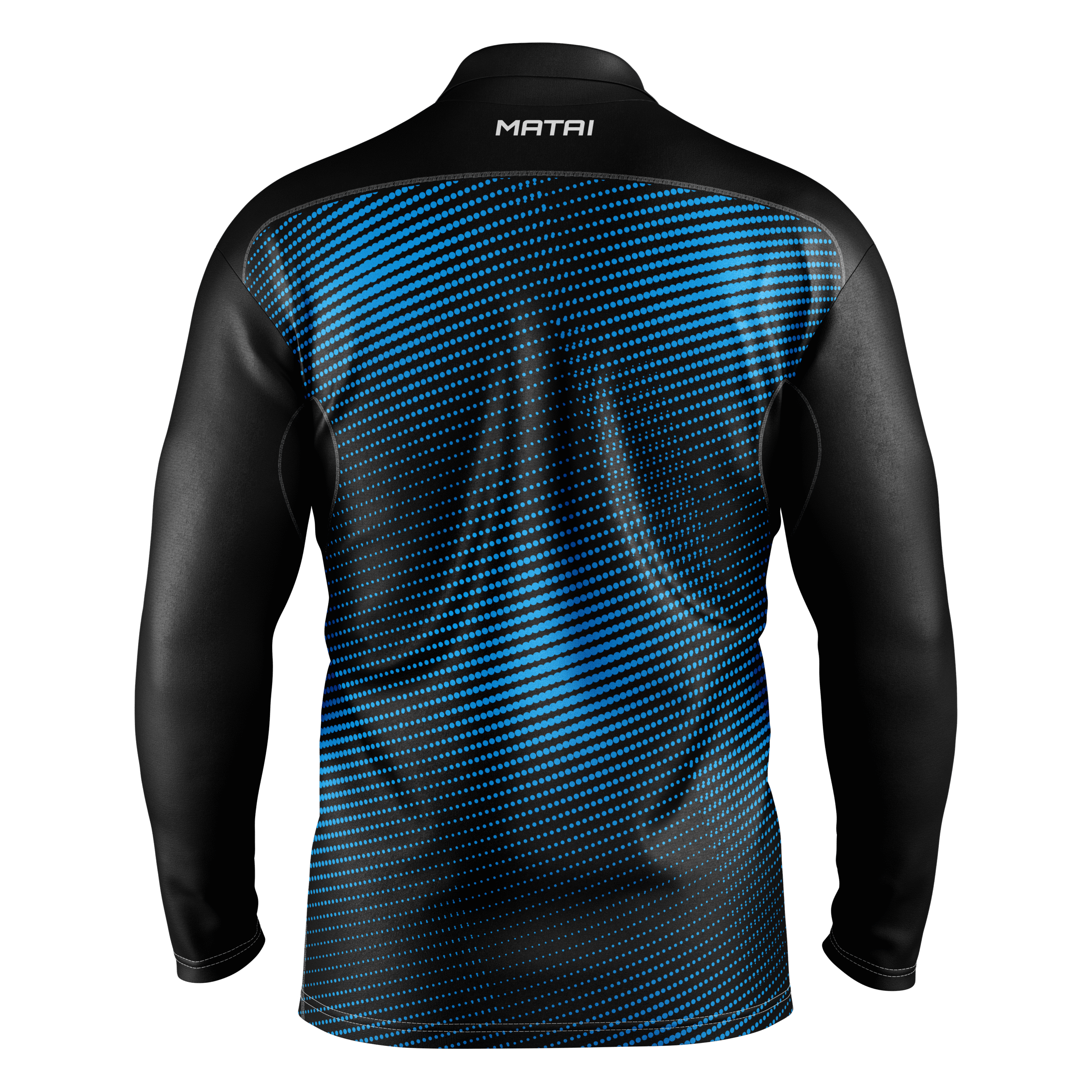 PFPOLU - Performance Sublimated Polo Shirt LS - Unisex BACK