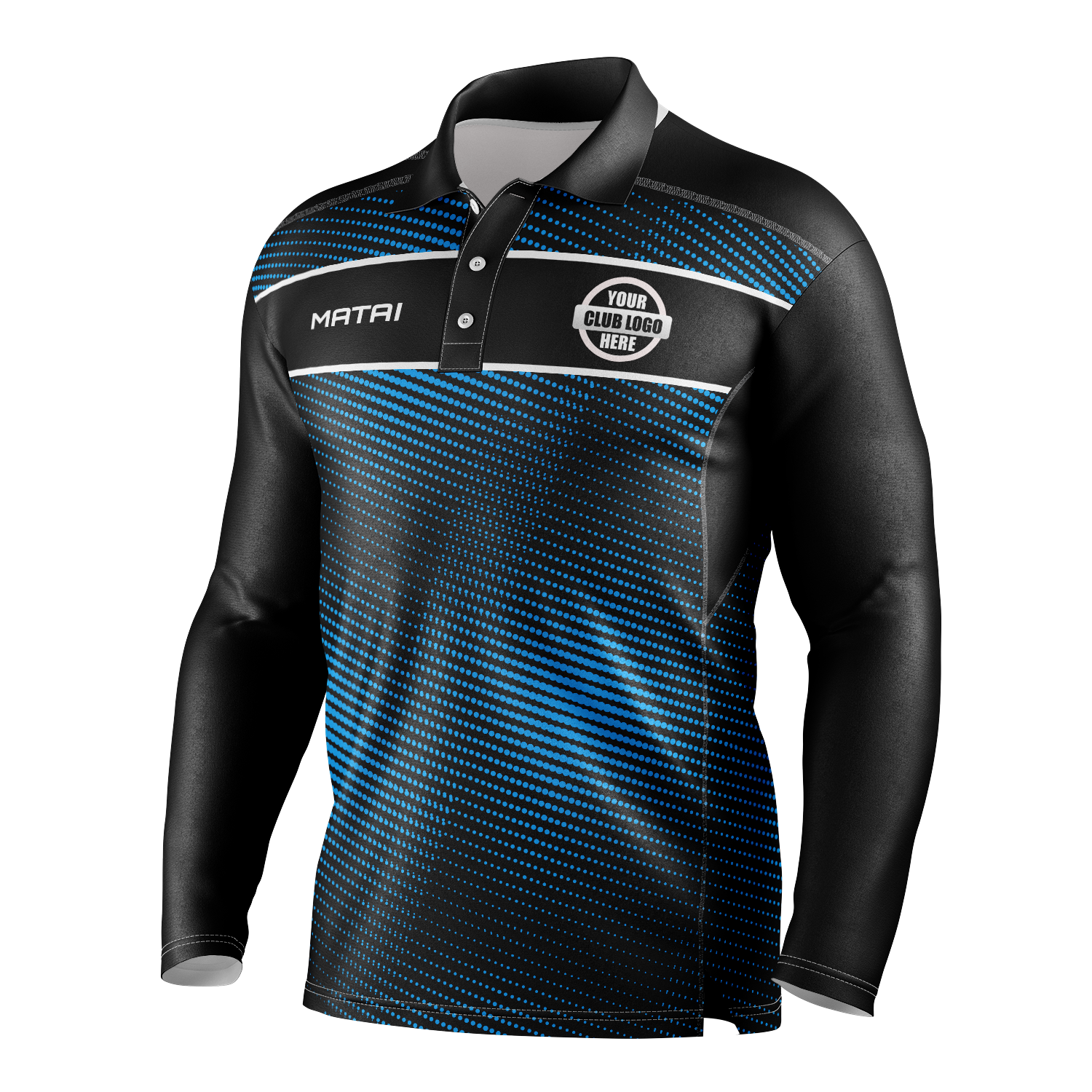 PFPOLU - Performance Sublimated Polo Shirt LS - Unisex