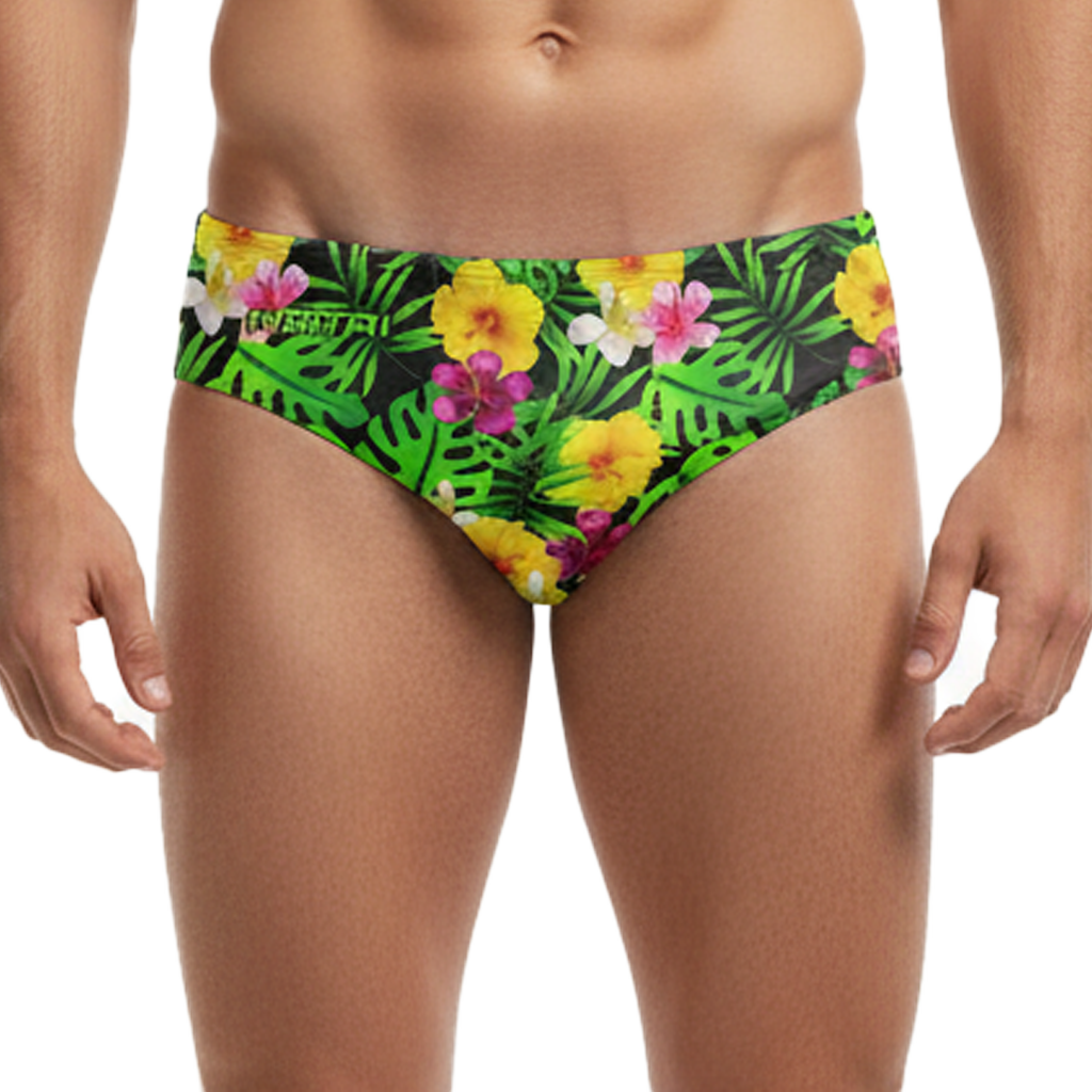 Swimming Trunks FLOWER FRONT 4