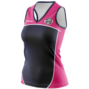 Sublimated Women's Singlet V Neck -Full Back