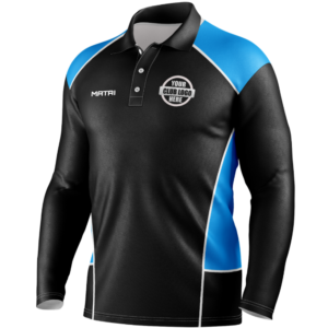 Pro Sublimated Long Sleeve Polo Shirt - Raglan Sleeve