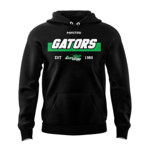 PBC Alleygators  - Core Fleece Hoodie-Black
