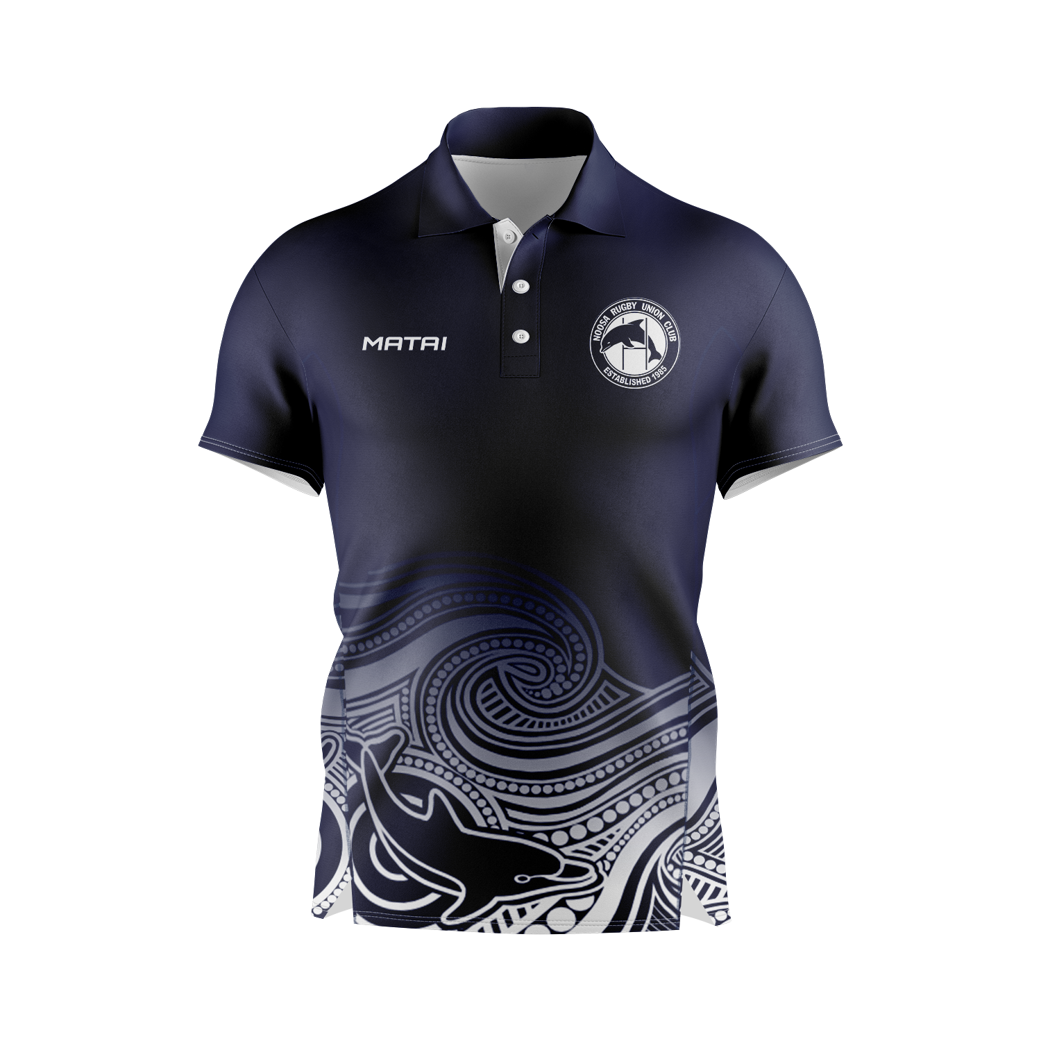Noosa ELITE Polo FRONT PNG