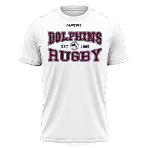 Noosa Dolphins  - Core Cotton Shirt-White