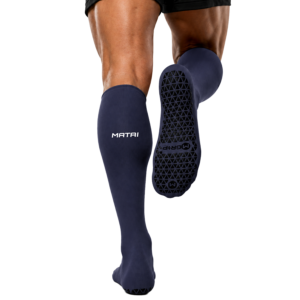 Matai Elite Long Grip Socks - Navy