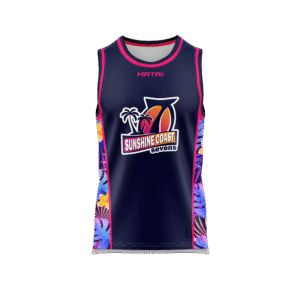 Sunshine Coast 7's - Elite Sublimated Basketball Singlet