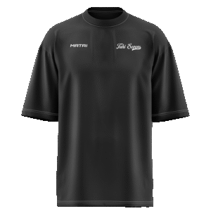 Tahi 7's - Oversized Tee - Black
