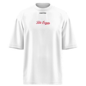 Tahi 7's - Oversized Tee - White