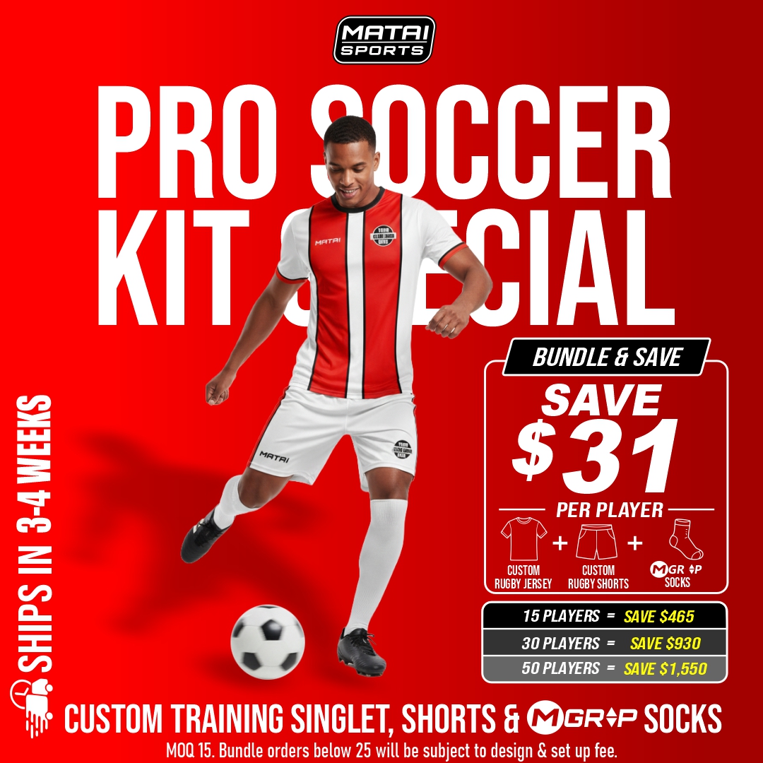 Pro Soccer Kit Bundles white 1