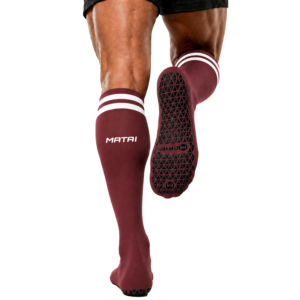 Matai Elite Long Grip Socks - Maroon