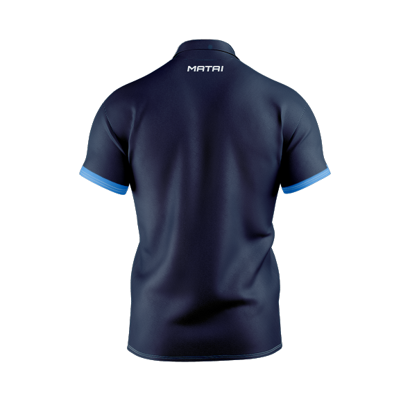 Roma ELITE CUT & SEW POLO SHIRT MENS back PNG