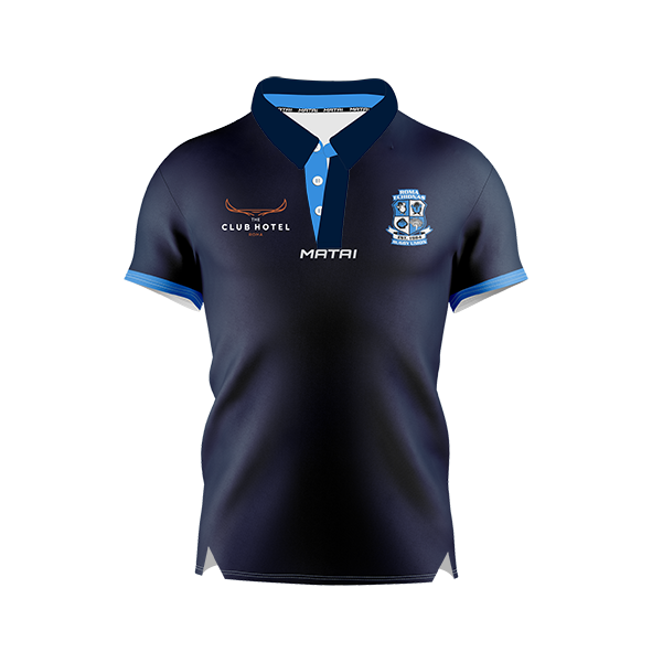 Roma ELITE CUT & SEW POLO SHIRT MENS front PNG