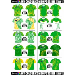 PRO SUBLIMATED MULTI SPORTS SHIRT-Cook Islands