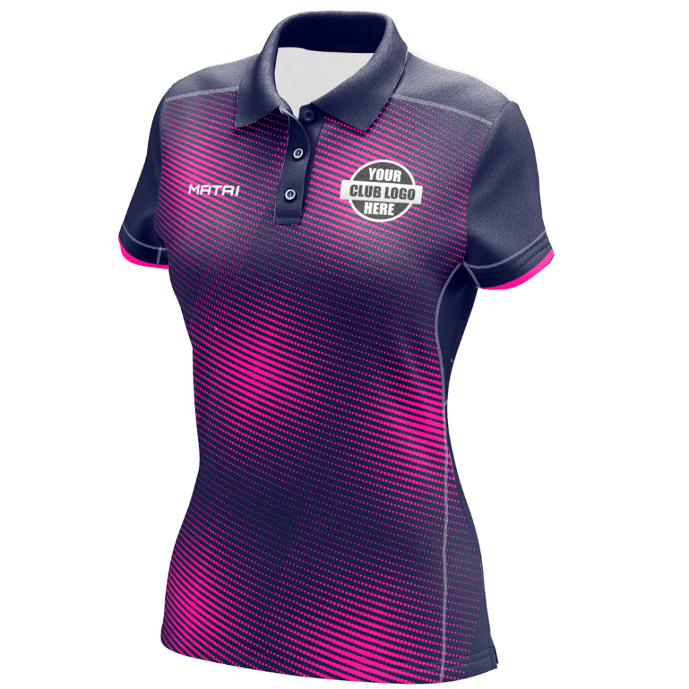 PERFORMANCE SUBLIMATED POLO SHIRT - WOMENS