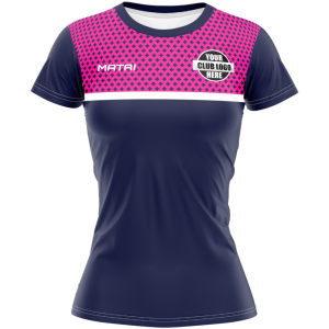 Pro Sublimated Womens Sports Top II- Crew Neck 