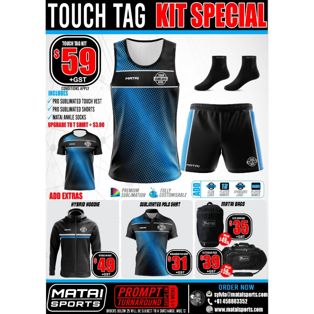 MATAI TOUCH TAG KIT SPECIALS