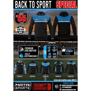 Club Sublimated Hoodie Special 