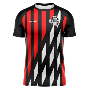 Sublimated Soccer Shirt Raglan - Tri Collar