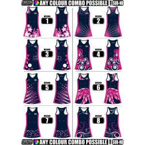 Elite Sublimated Netball Body Suit