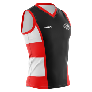 Sublimated Touch/Tag Singlet/Muscle- V Neck 