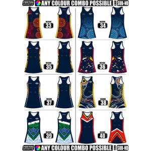 Elite Sublimated Netball Body Suit