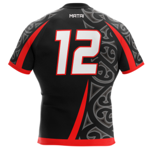 Pro Sublimated Rugby Jersey-Regular Fit-Maori 