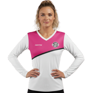 Pro Sublimated Women's Long Sleeve T Shirt - V Neck