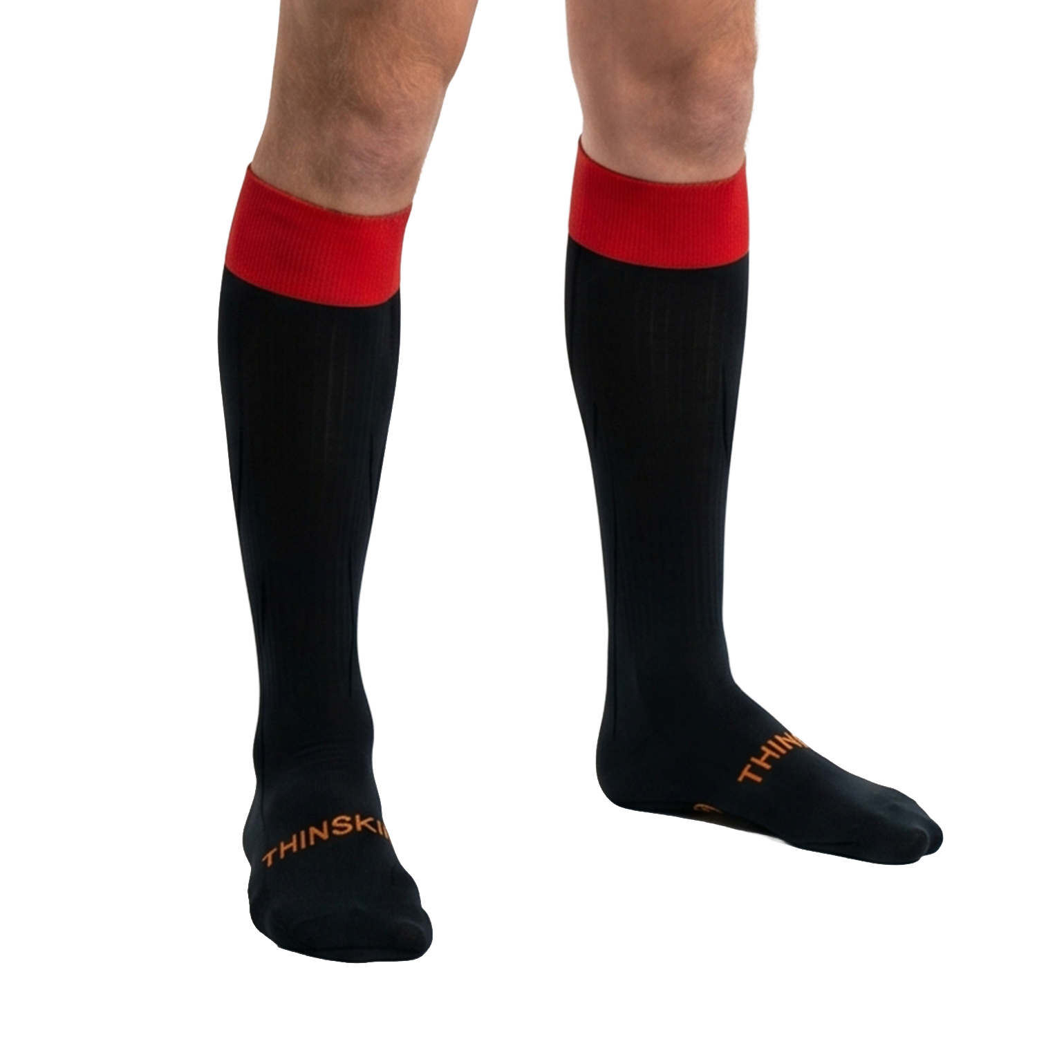 Thin Skins Football Socks - Contrast Top (6 Pack)