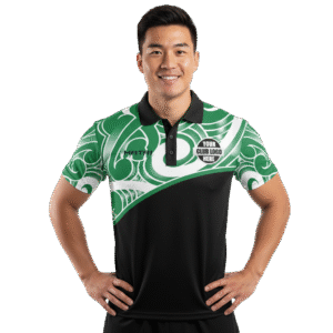 Pro Sublimated Polo Shirts Set in Sleeve - Maori