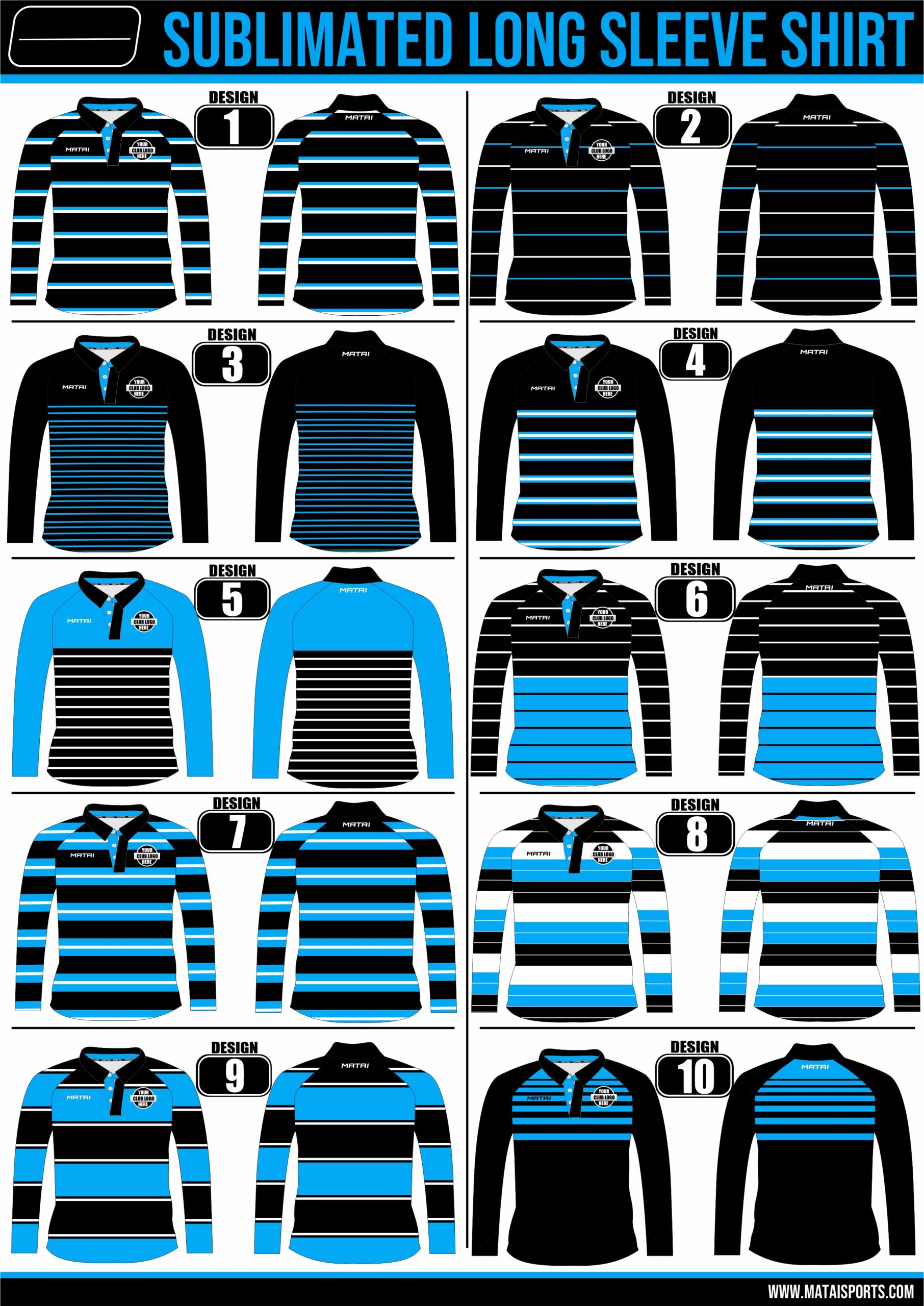 1 - 10_Elite_Polo Shirt LS HOOPS