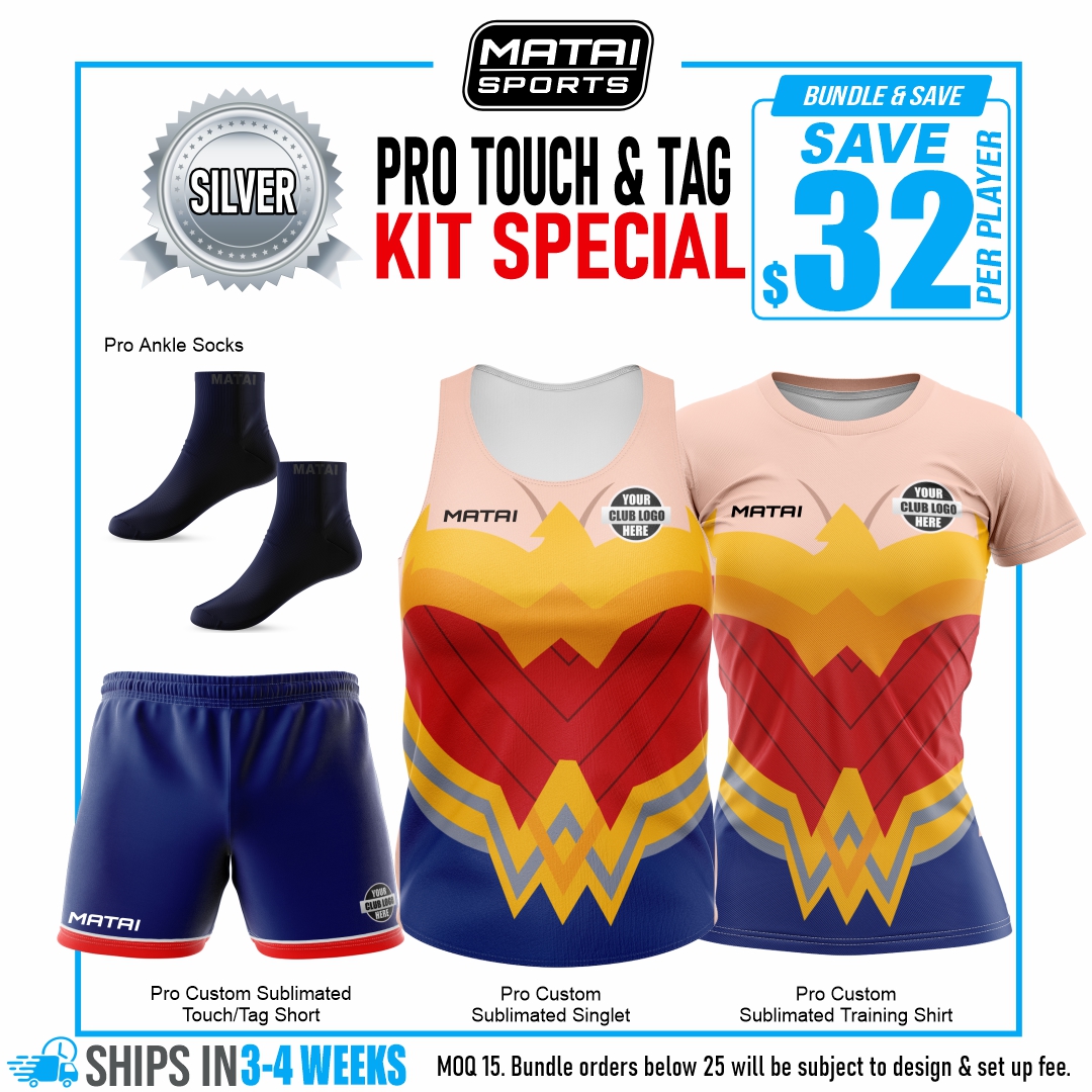PRO TOUCH & TAG WOMENS-2 SILVER