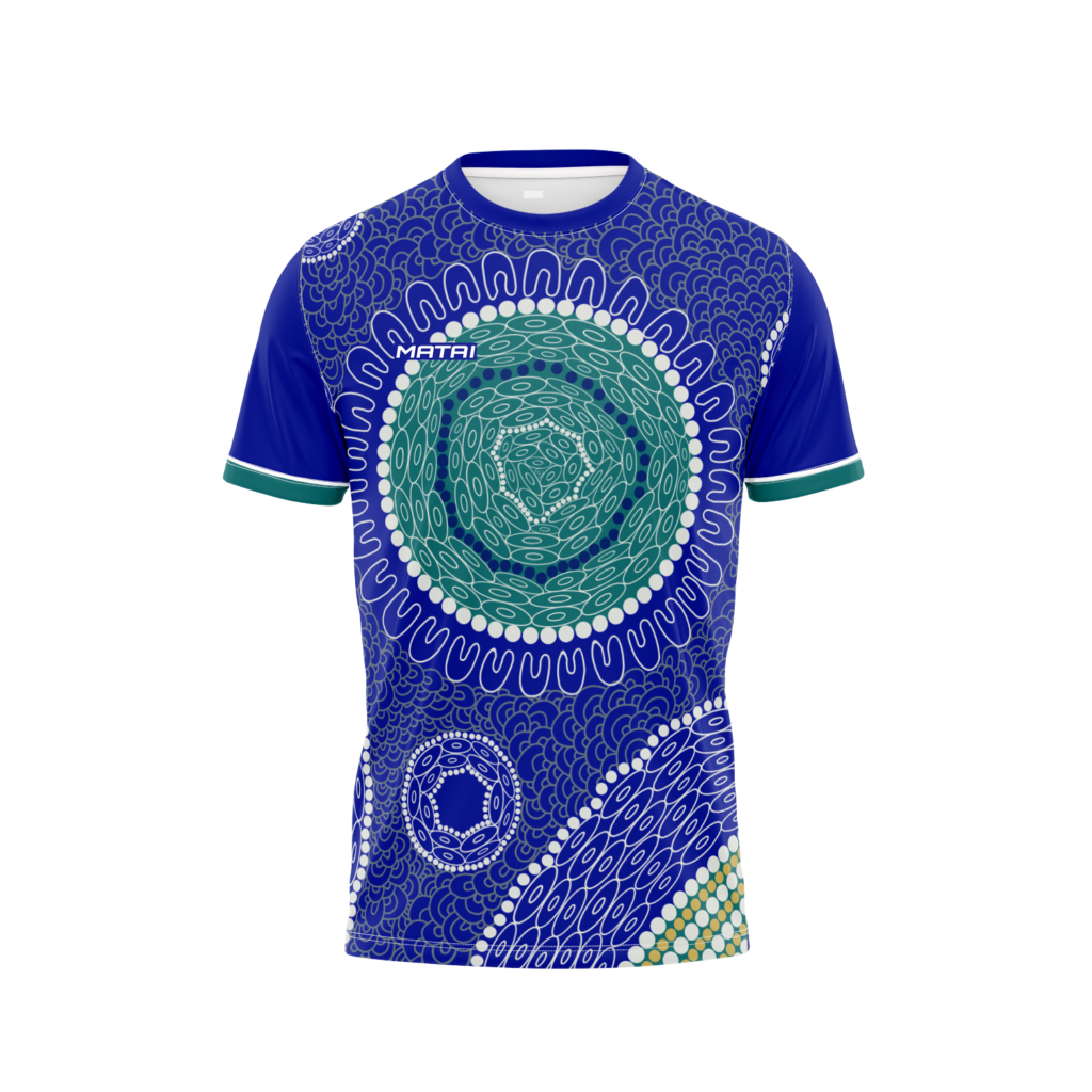 Pro Sublimated Multi Sports Shirt - 'Community Gathering' by Zartisha ...