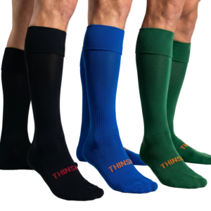 Thin Skin Plain Socks (6 Pack)
