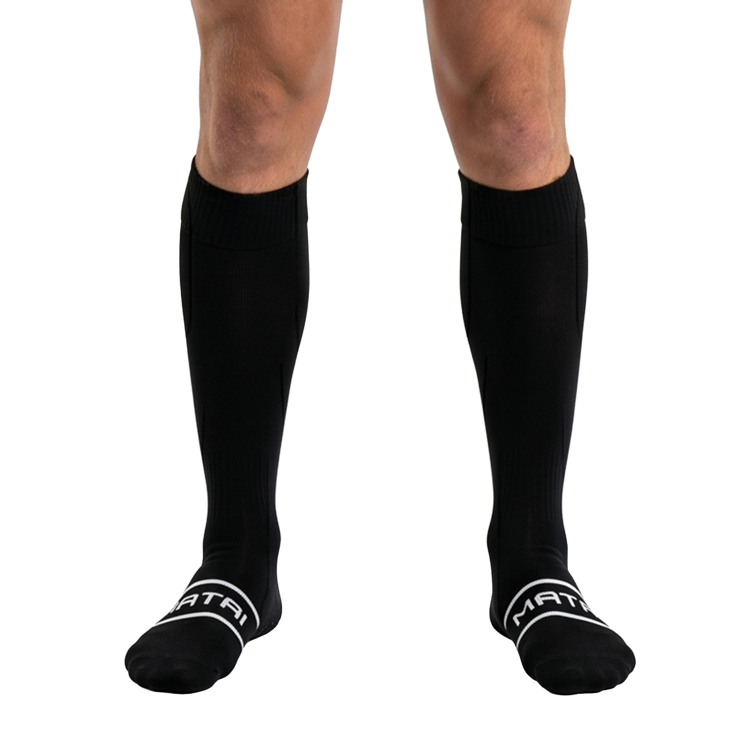 Matai Elite Long Grip Socks - Black