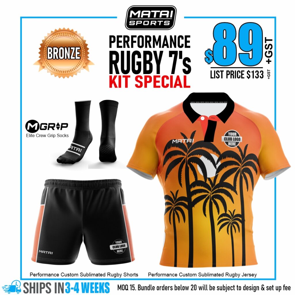 MATAI PERFORMANCE RUGBY 7's KIT SPECIALS
