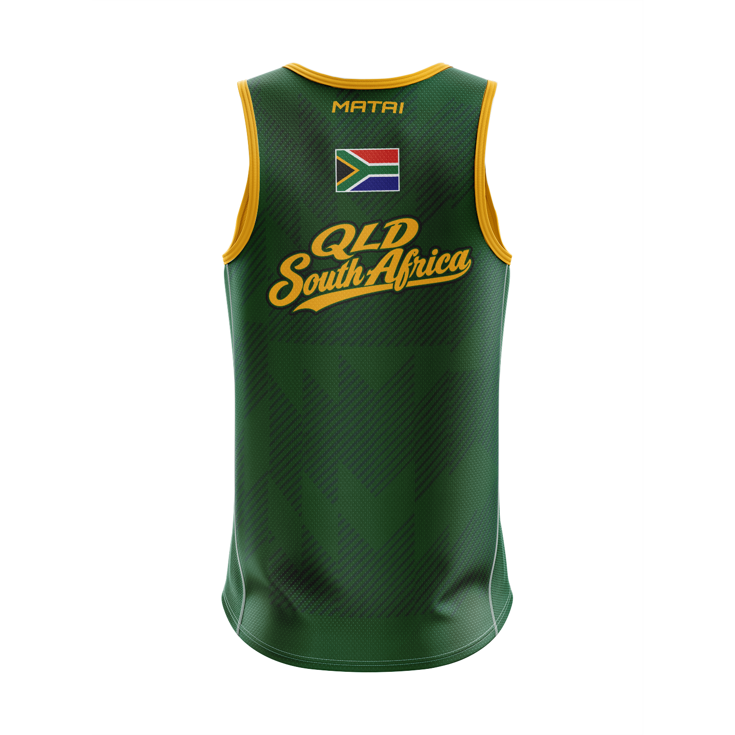 QLD Elite Singlet BACK PNG