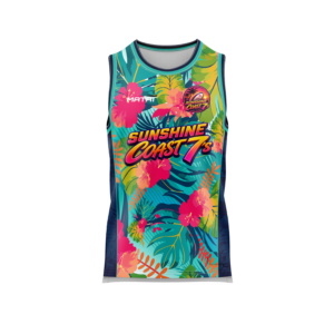 Sunshine Coast 7's - Elite Sublimated Basketball Singlet