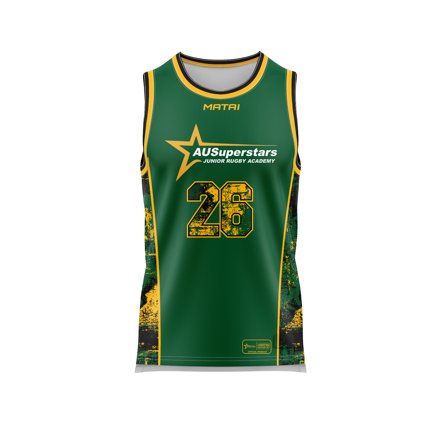 AU ELITE BASKETBALL SINGLET FRONT png