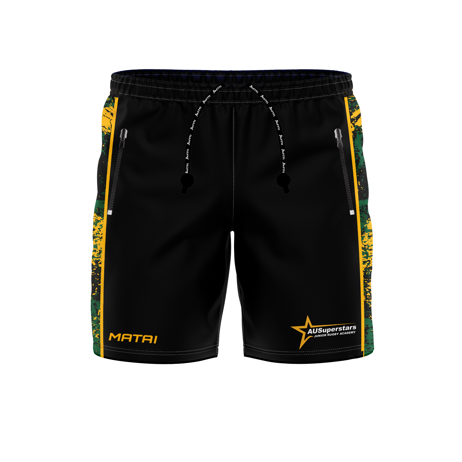 AU ELITE TRAINING SHORTS FRONT png