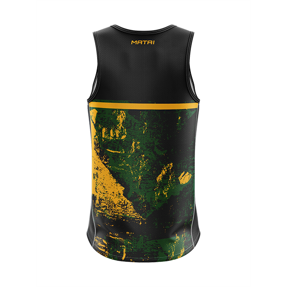 AU ELITE TRAINING SINGLET BACK png