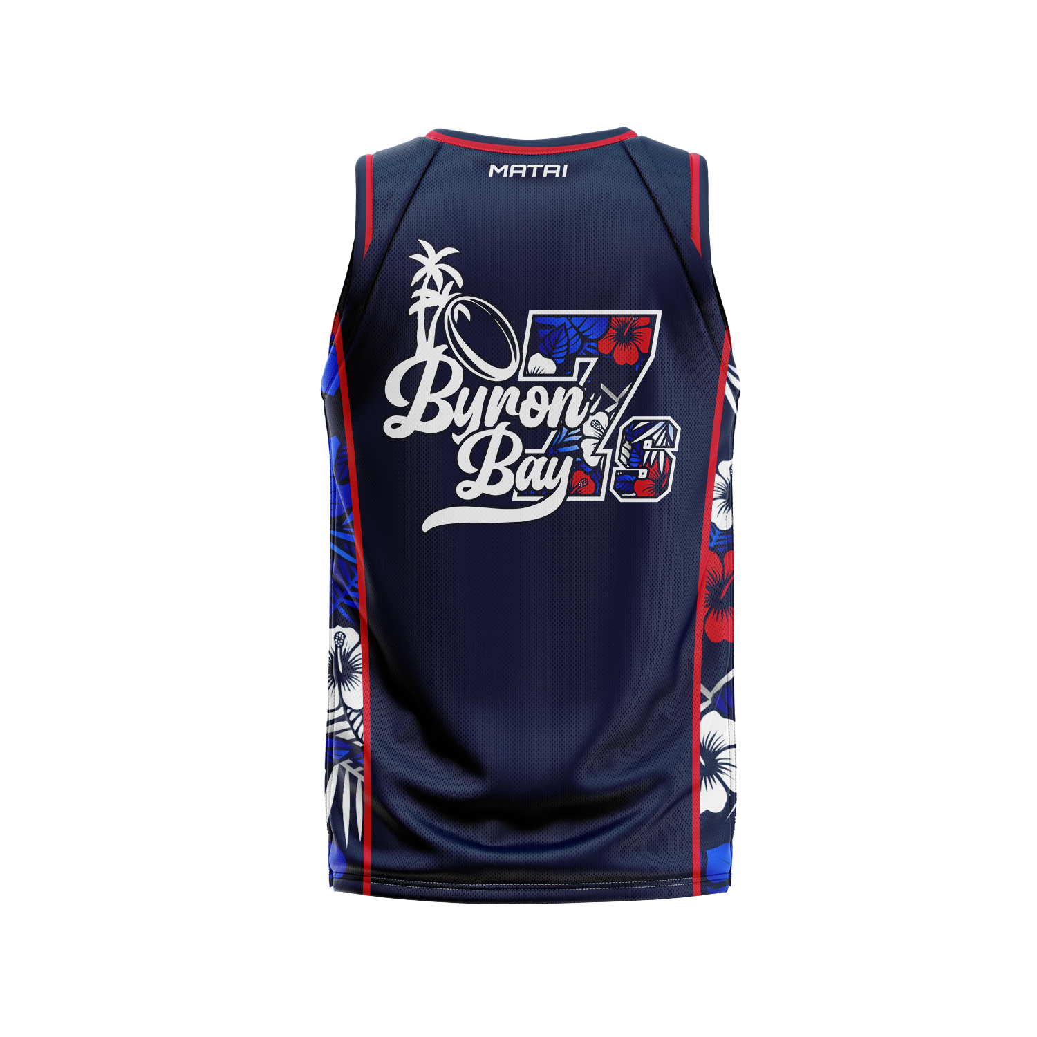 Elite Sublimated Basketball Singlet - Back PNG