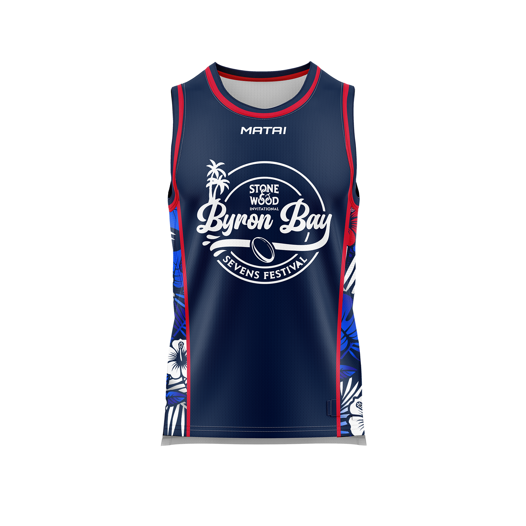 Elite Sublimated Basketball Singlet - Front PNG