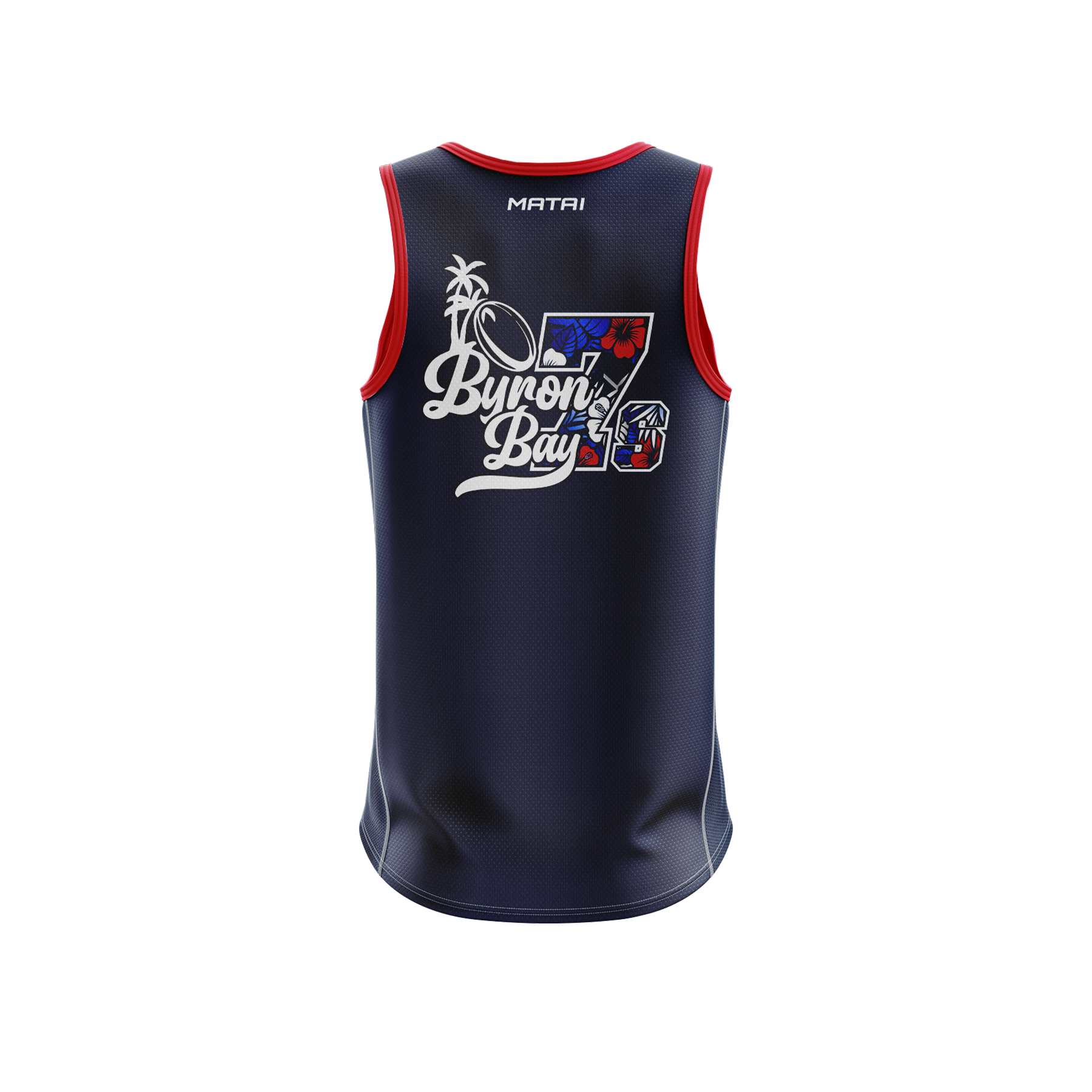 Elite Sublimated Training Singlet - Back PNG