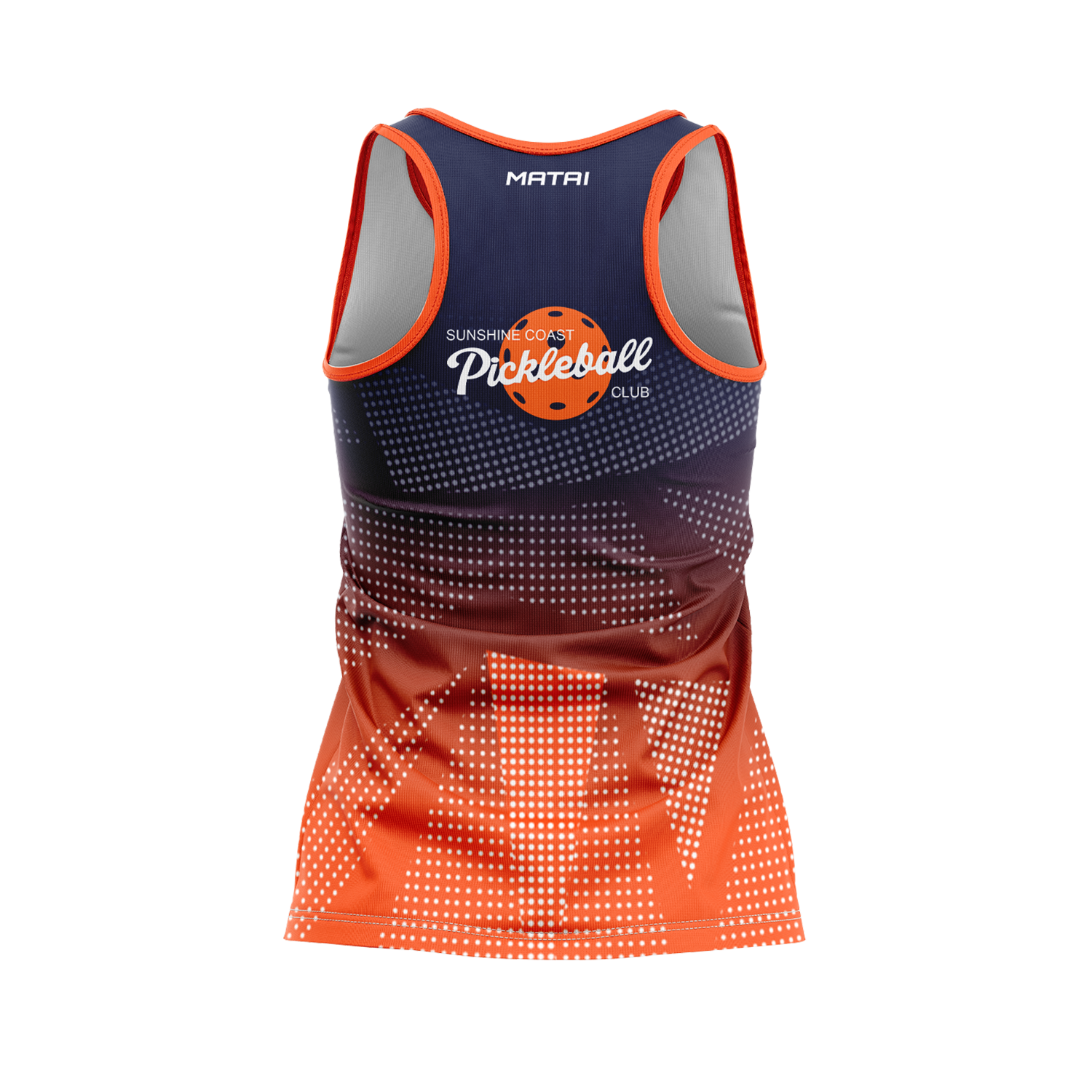 Elite Training Singlet Racer Back BACK PNG 3