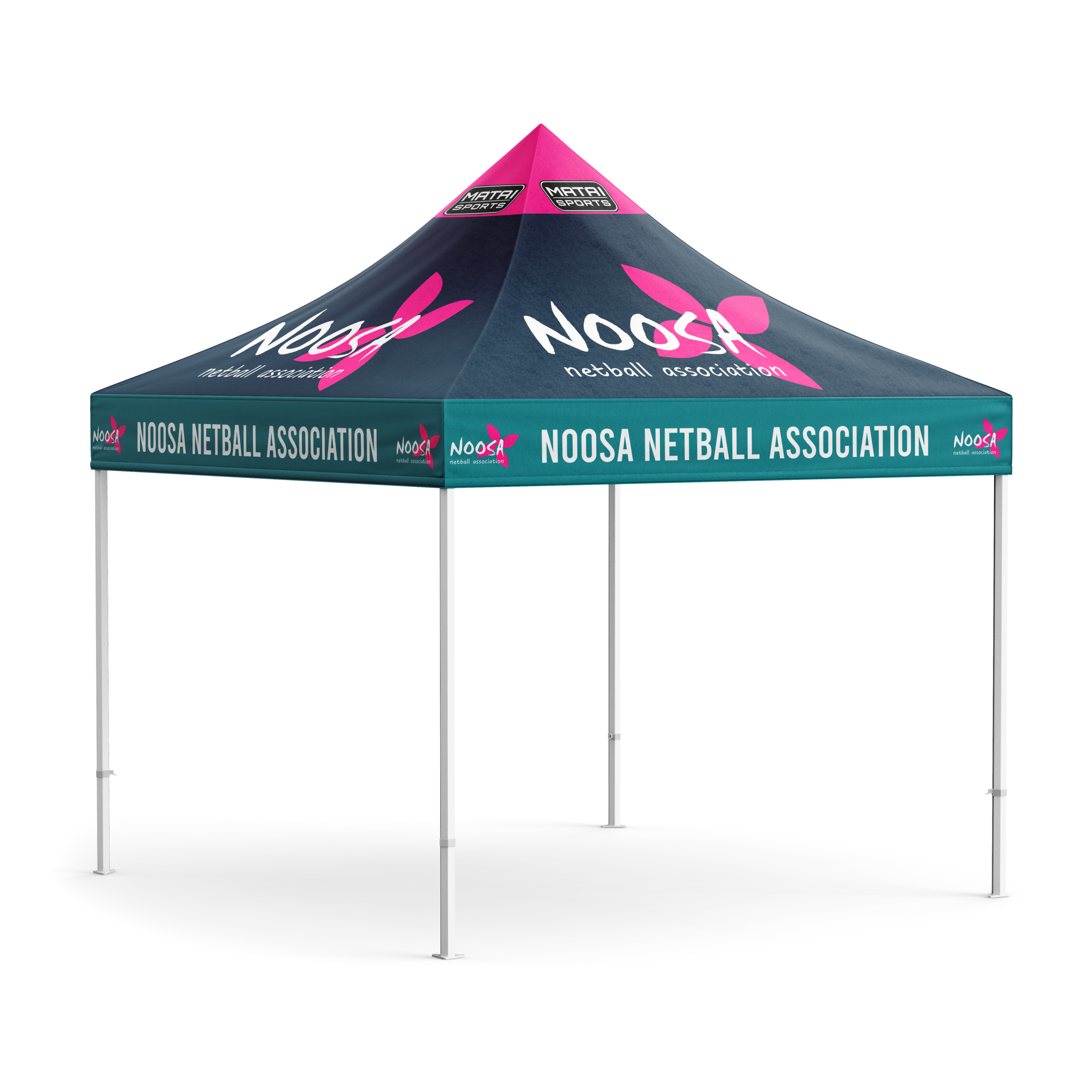 Marquee ANGLED 2 NOOSA NETBALL PNG