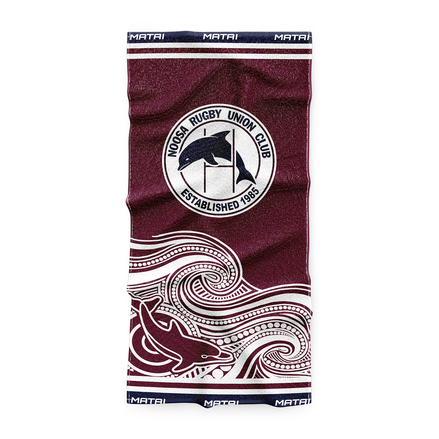Towel NOOSA DOLPHINS PNG