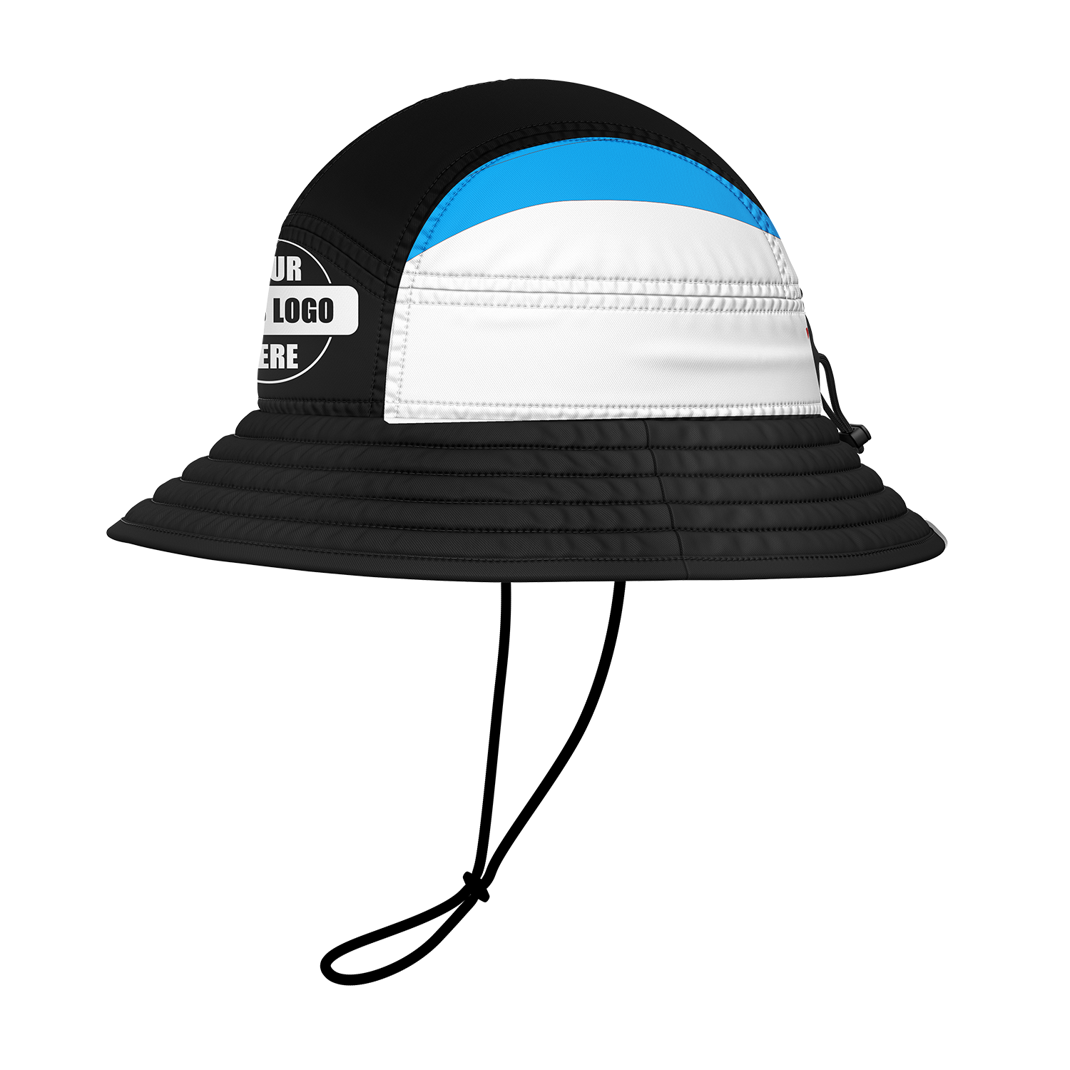 elite sublimated RIPSTOP training bucket hat BACK PNG