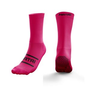 Matai Elite Grip Socks - Pink