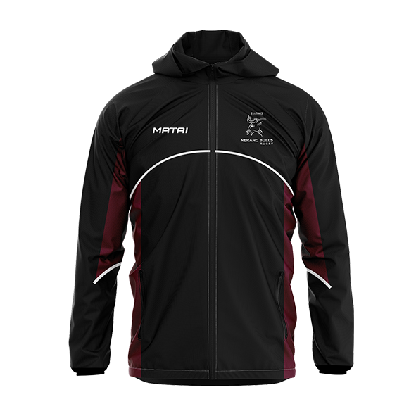 Nerang Rugby PERORMANCE SUBLIMATED SPRAY JACKET front PNG